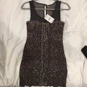 XS Free People Dress - NWT Dark Grayish Color